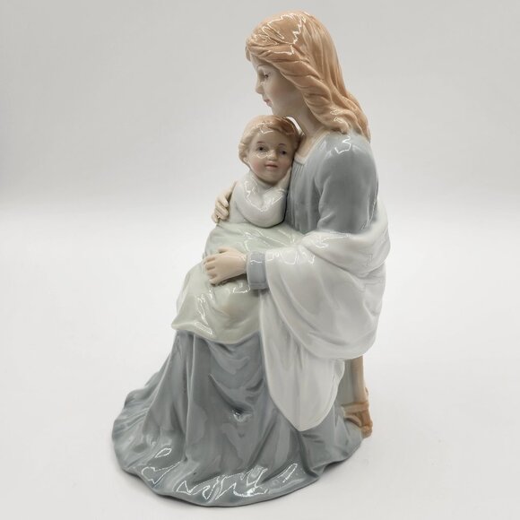 Vintage Homco Home Interiors Love of a Mother & Child Figurine #8809  Porcelain - Picture 2 of 8
